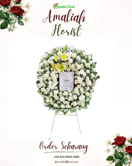 Krans Bunga Duka Kamanisan